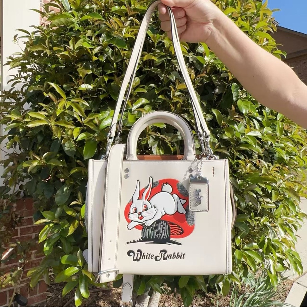 NWT Coach White Rabbit Rogue Bag 25 CG289